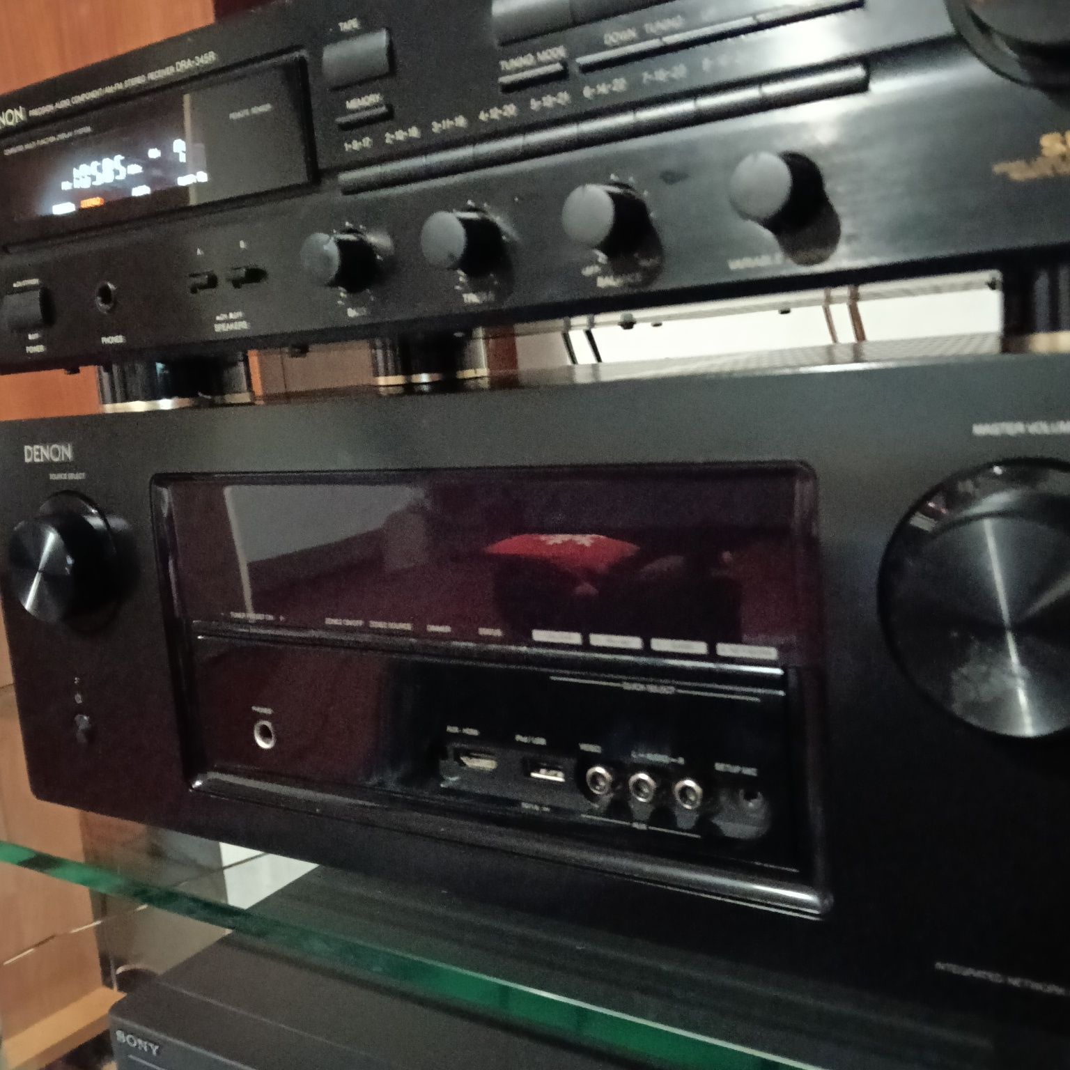 Amplituner Denon 2 sztuki