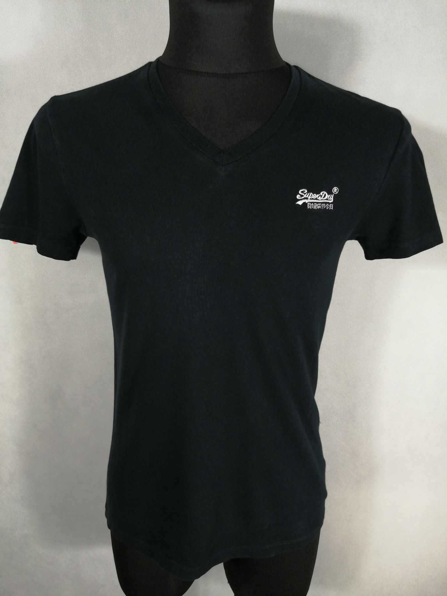 SUPERDRY Vintage Orange Label Koszulka Męska S Oryginalna Super Stan