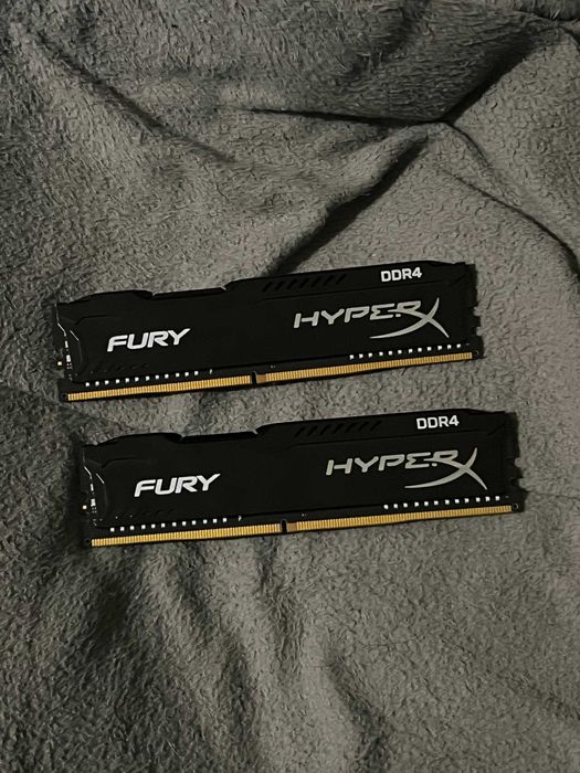 Fury HyperX 32 GB (2x16GB) DDR4 3200 MHz Fury Black (HX432C16FB3K2/32)