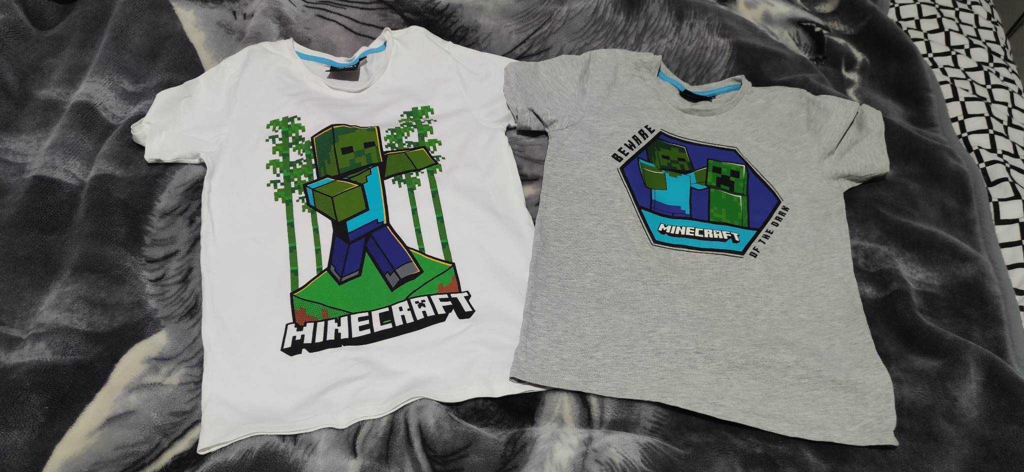 koszulka minecraft 2 pak r. 152