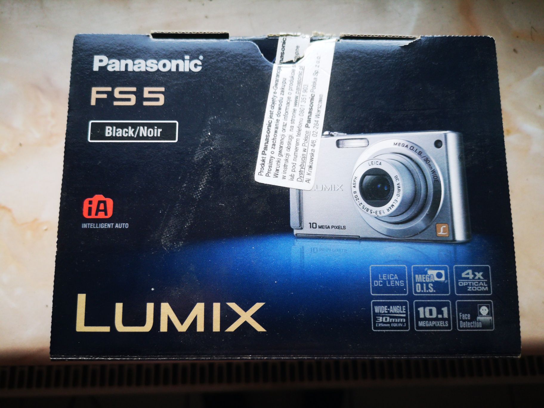 Aparat Panasonic FS5-Tylko opak i kable
