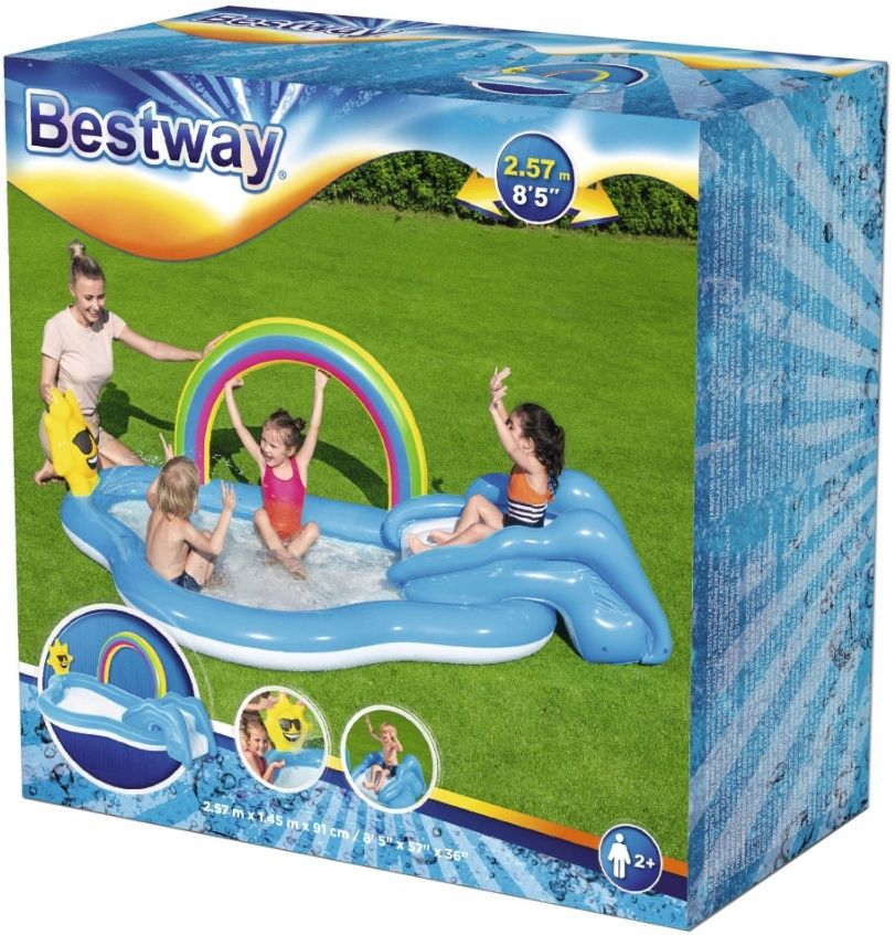 Basen bestway ze zjeżdżalnią