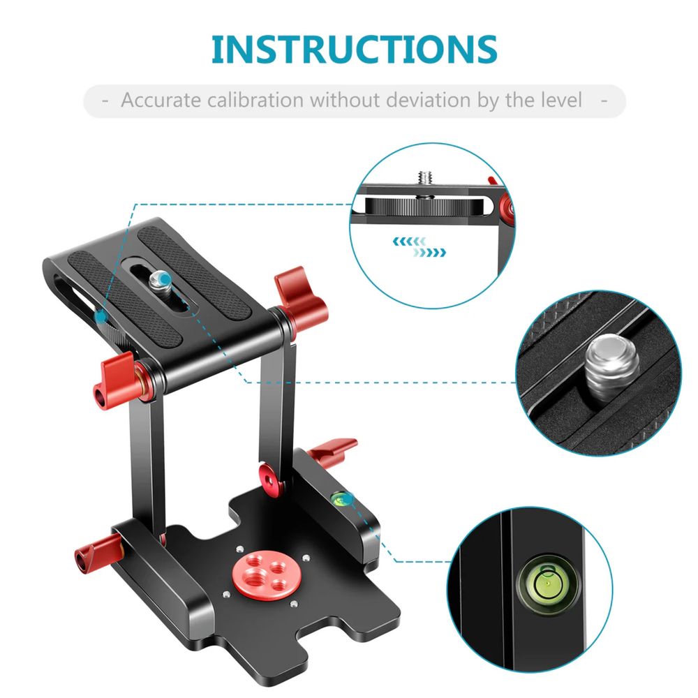 Suporte Estabelizador Câmera Neewer Upgraded Z-Flex Tilt Tripod - NOVO