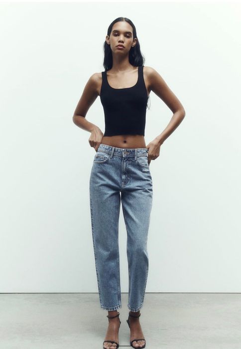Джинси жіночі Zara MOM FIT z1975 high-waist denim