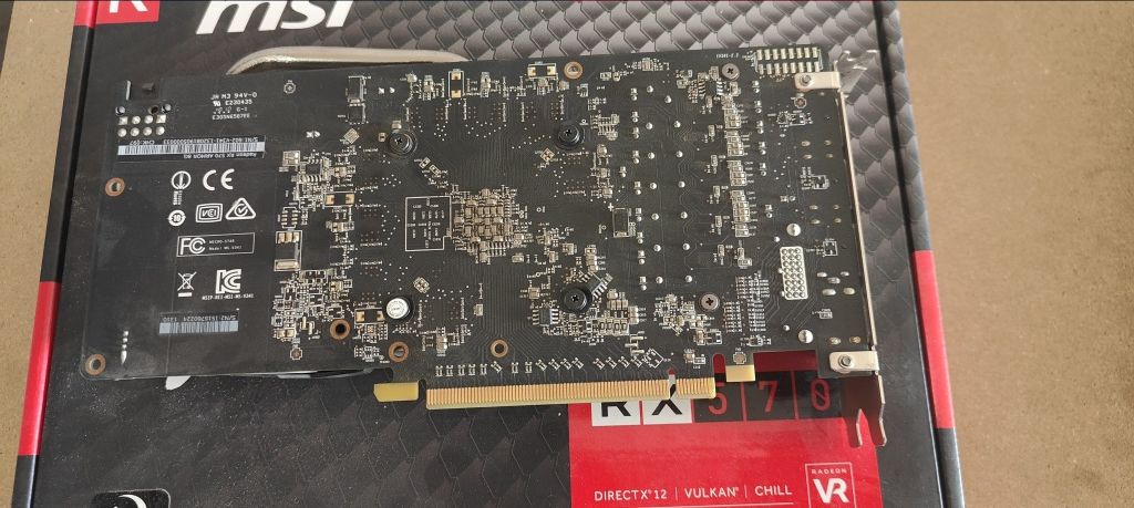 Placa gráfica AMD RX 570 - 8 GB