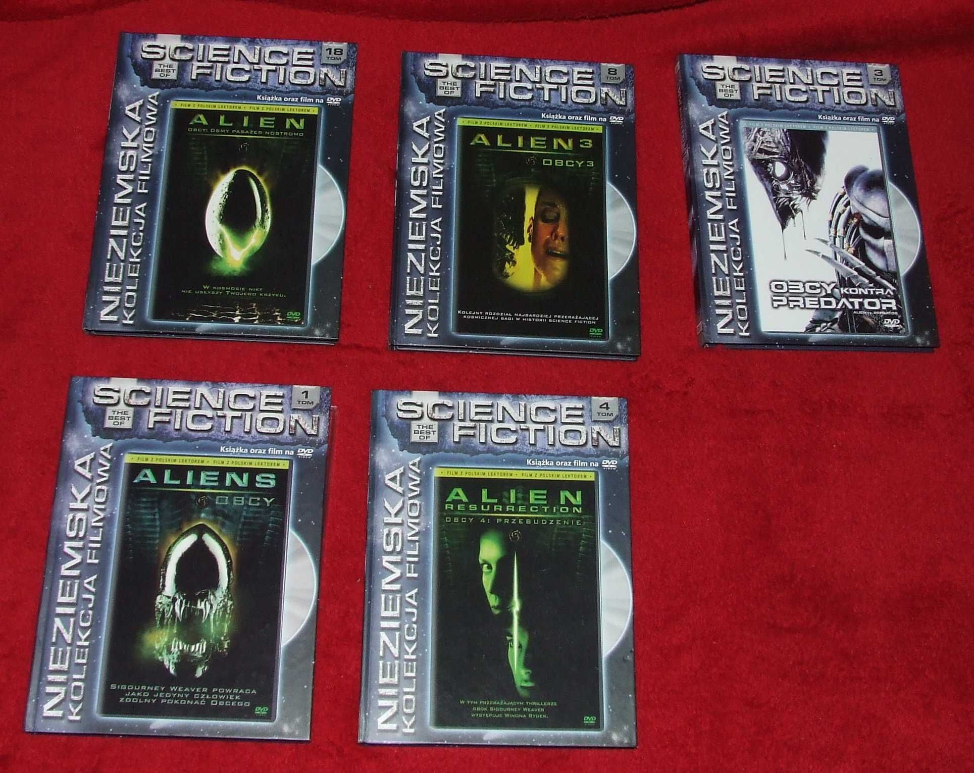 DVD Nieziemska Kolekcja Filmowa Obcy 2 + Obcy 3 w. zwykł i reż.