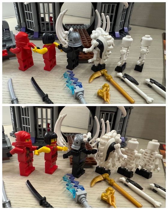 Rezerwacja. Unikatowe LEGO Ninjago 2505 Twierdza Garmadona KOMPLET