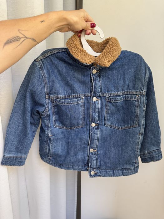 Куртка Zara шерпа  116