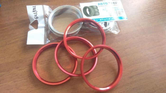 Центровочні кільца МЕТАЛ АЛЮМІНІЙ адаптер/Болти/Гайки/Проставки