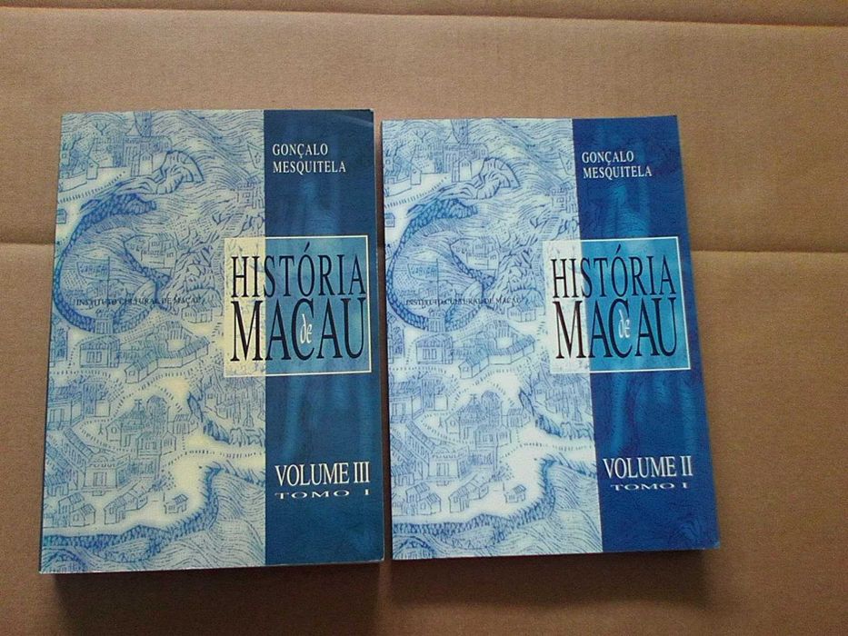 História de Macau – Volume II (tomo I) e III (tomo I)