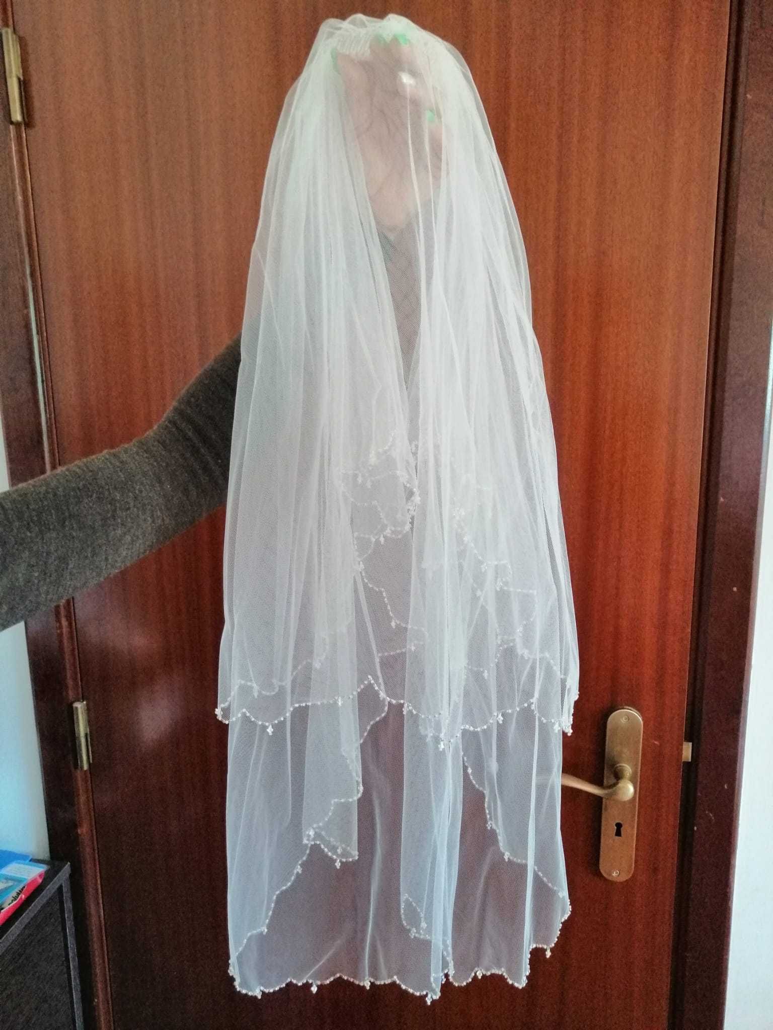 Vestido de Noiva usado branco