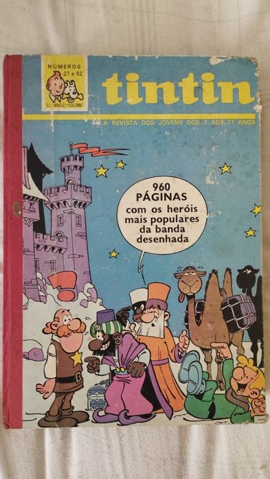 Coleção de revistas Tintin 1978-79