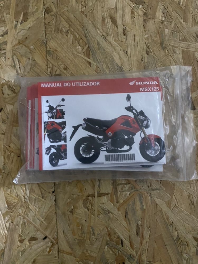 Manuais Honda MSX 125