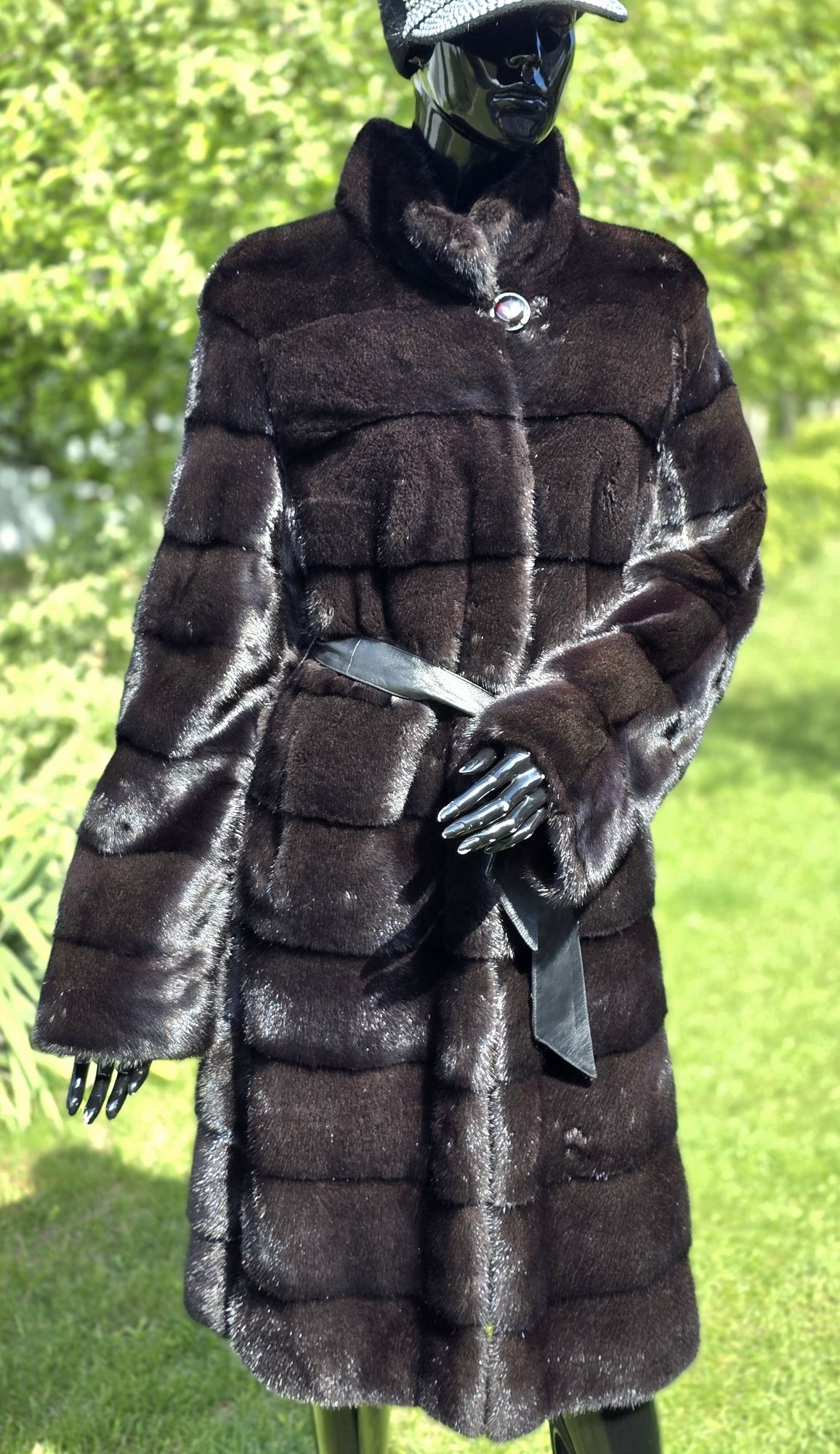 Норкова шуба норка Etna Furs 110 см