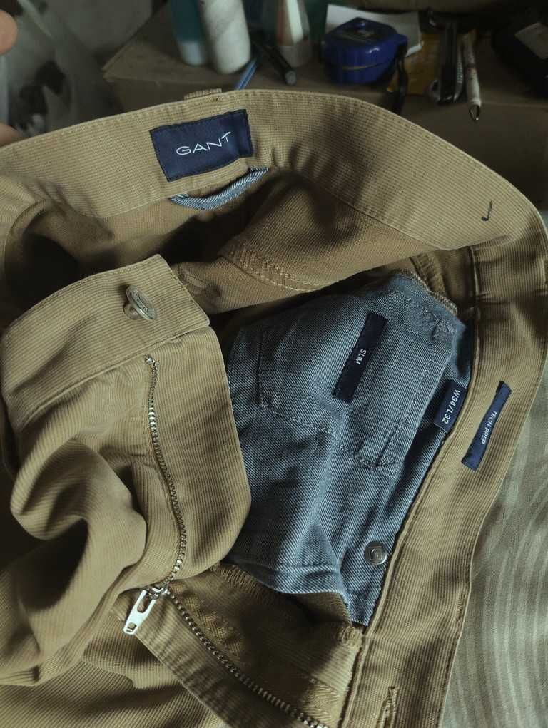 Джинсы (chino Gant USA w34 stretch beidge.