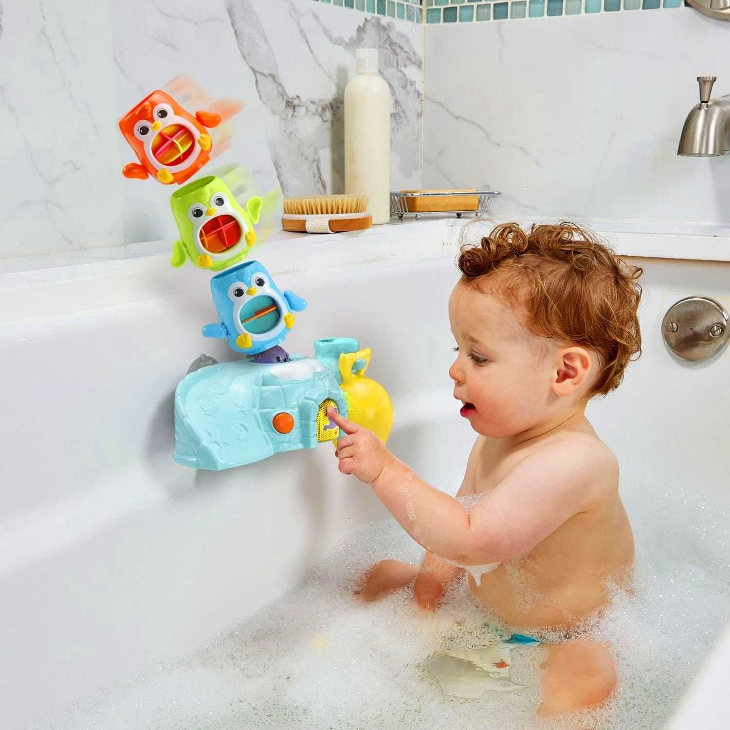Розвиваючий набір для ванної VTech Penguins Bath. Вітеч пінгвіни