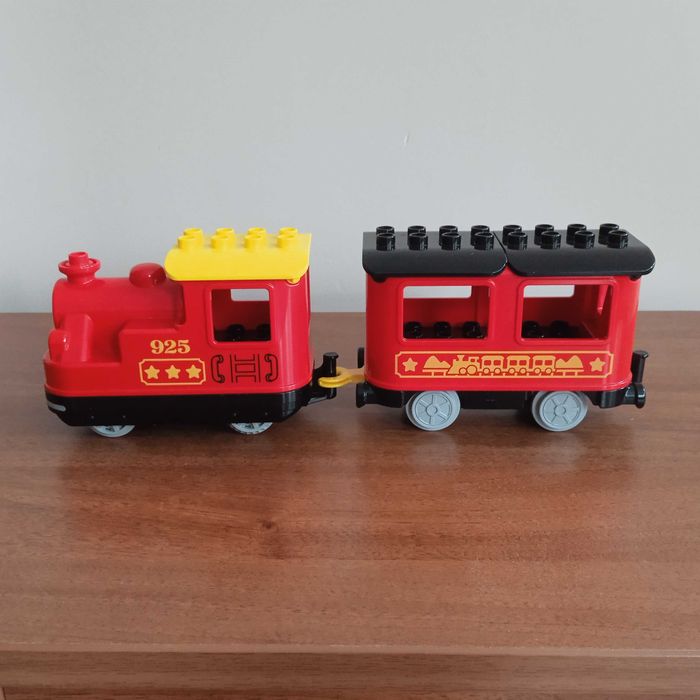 Конструктор LEGO DUPLO (10874) Паровоз / Поїзд на паровій тязі