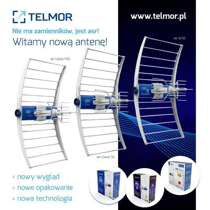 Antena kierunkowa TELKOM TELMOR ASR IQ 5G Protected BIŁGORAJ