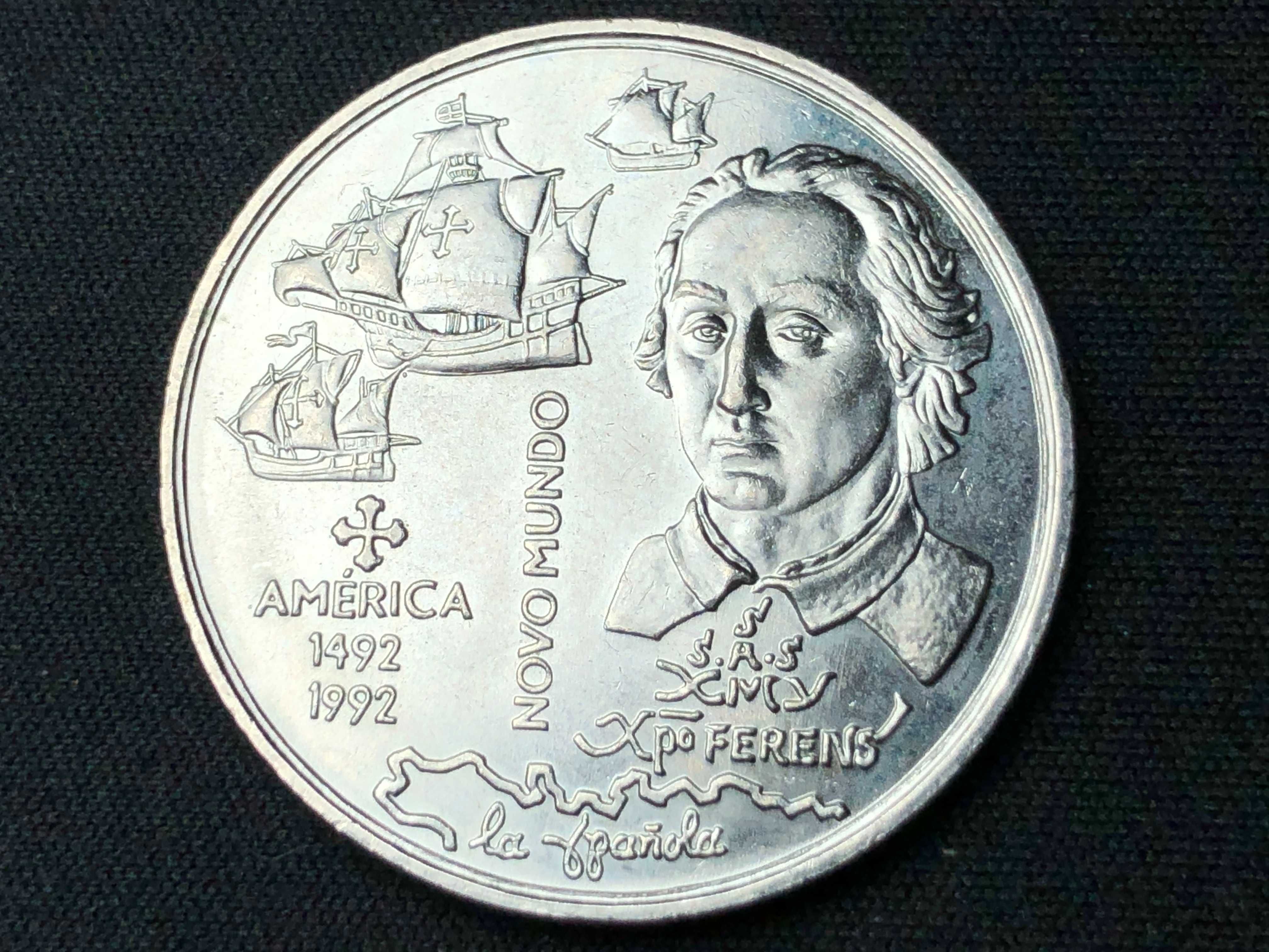 200 Escudos 1992 Cuproniquel - 3ª Série Novo Mundo