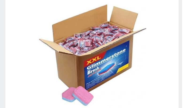 Kapsułki Tabletki do Zmywarki 12w1 All In One 500szt z Odkamieniaczem