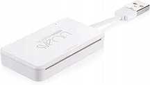 sveon sct011m czytnik do karty rodzaju sim/smart biały na kabel usb