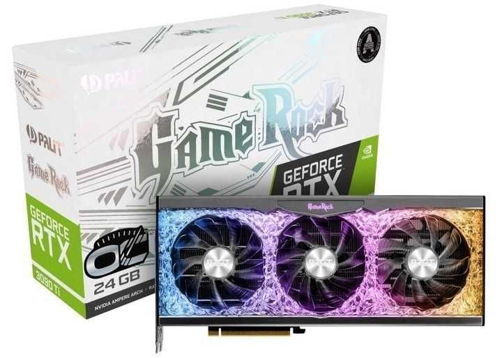 Гарантія! RTX 3090 24GB Palit GameRock Ігрова відеокарта пк ТехноБро