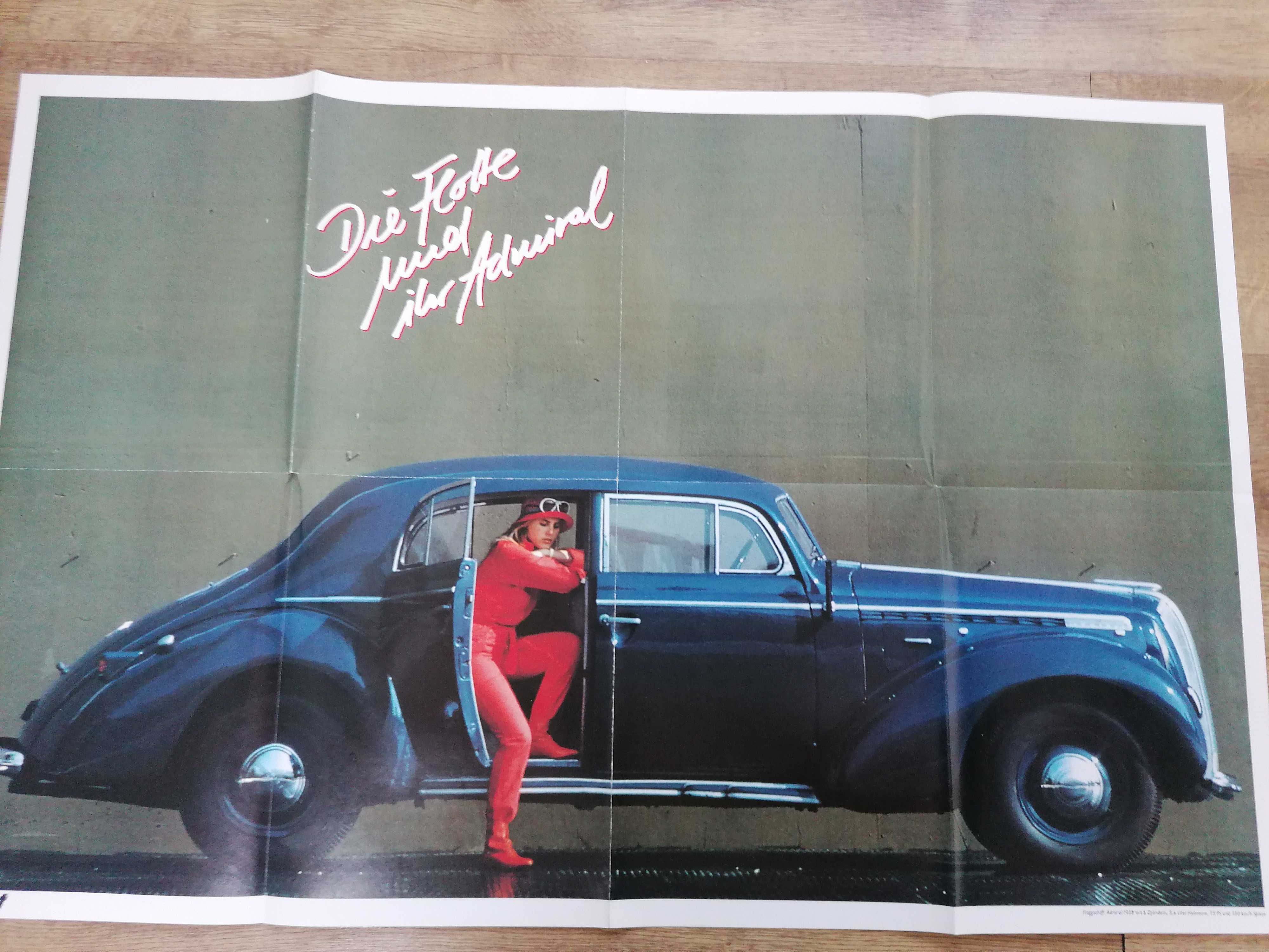 Plakat Opel Admiral