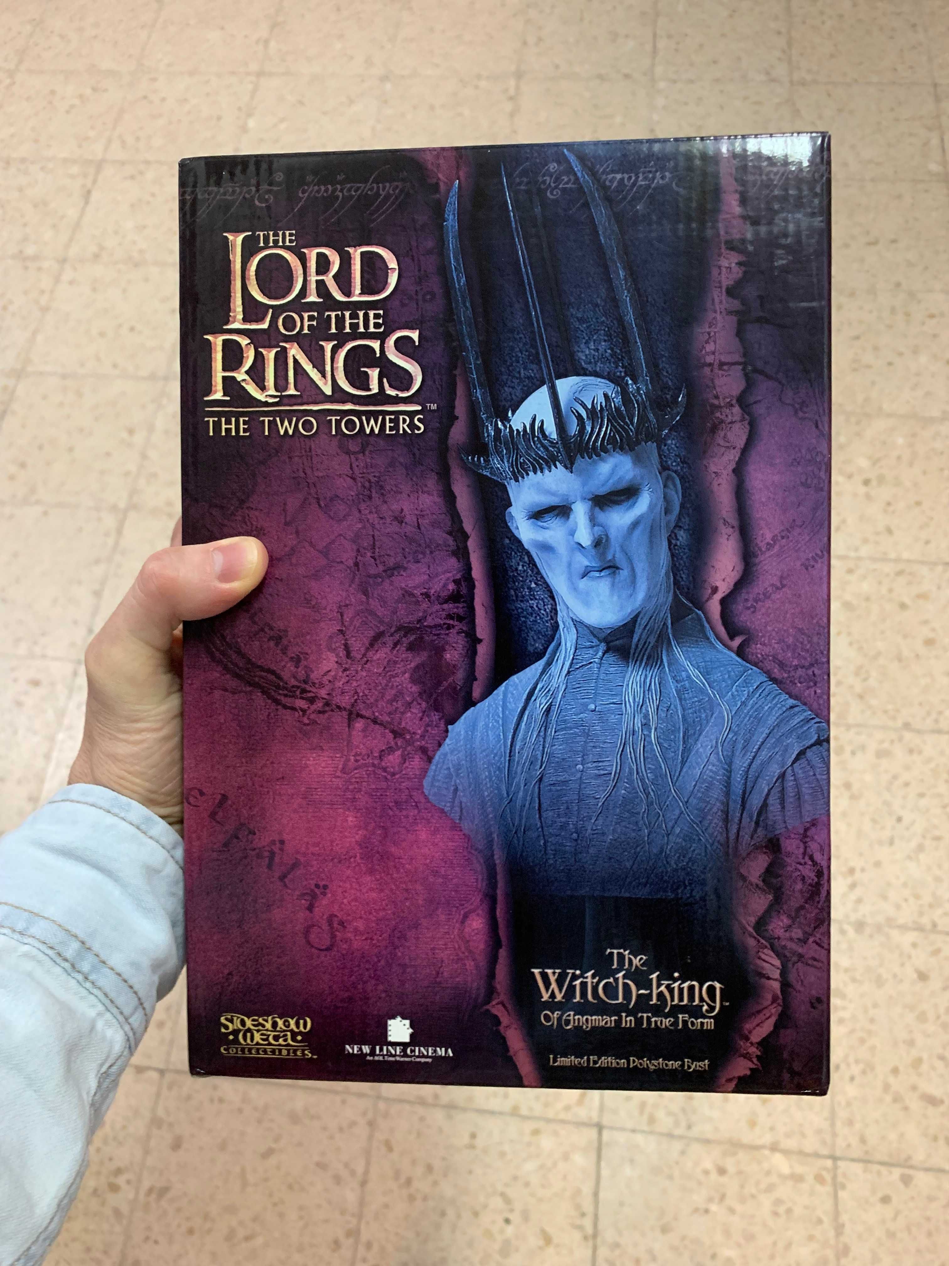 Senhor dos Anéis Lord of the Rings Witchking Sideshow Weta