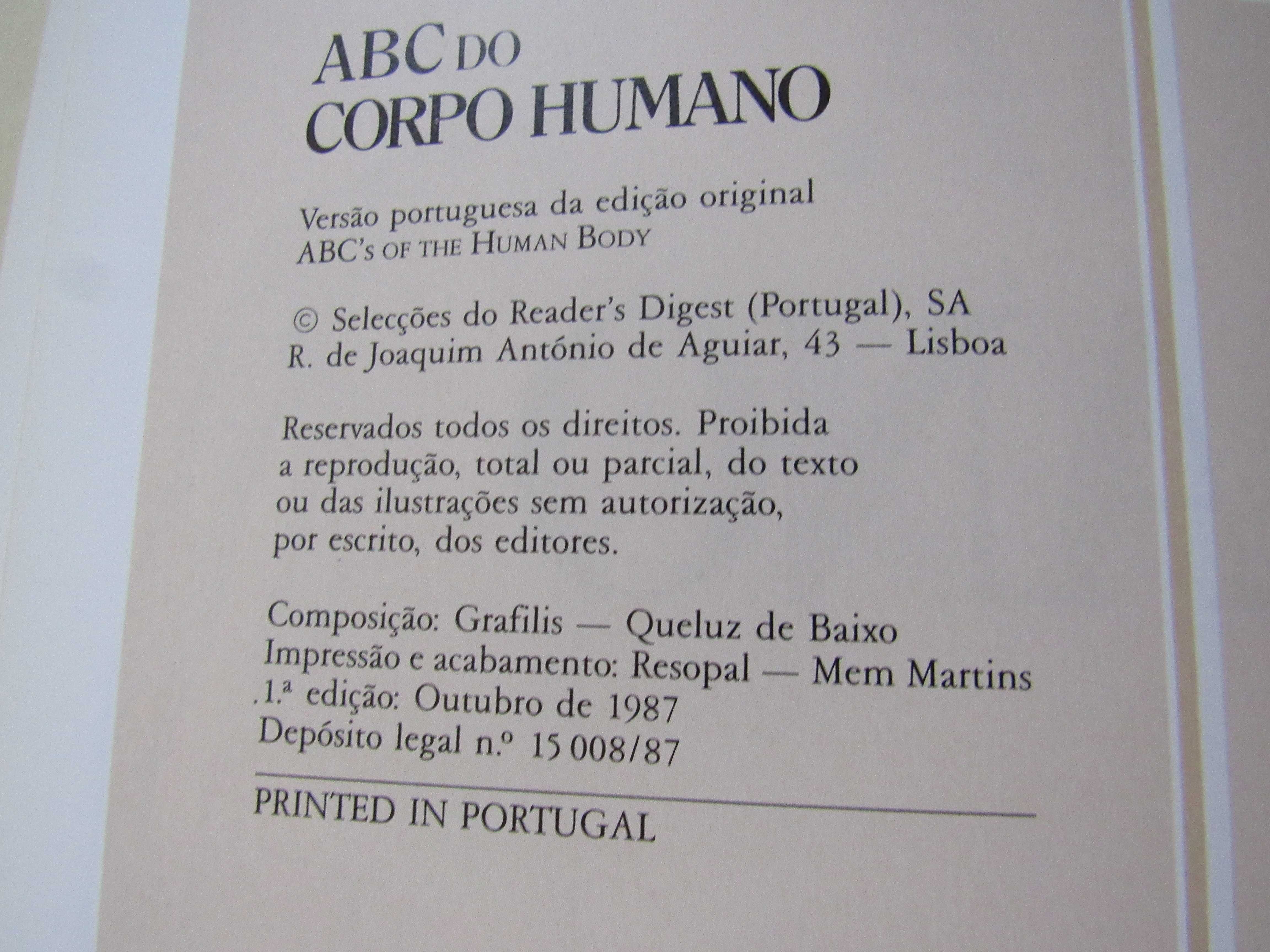 Livro O ABC do Corpo Humano