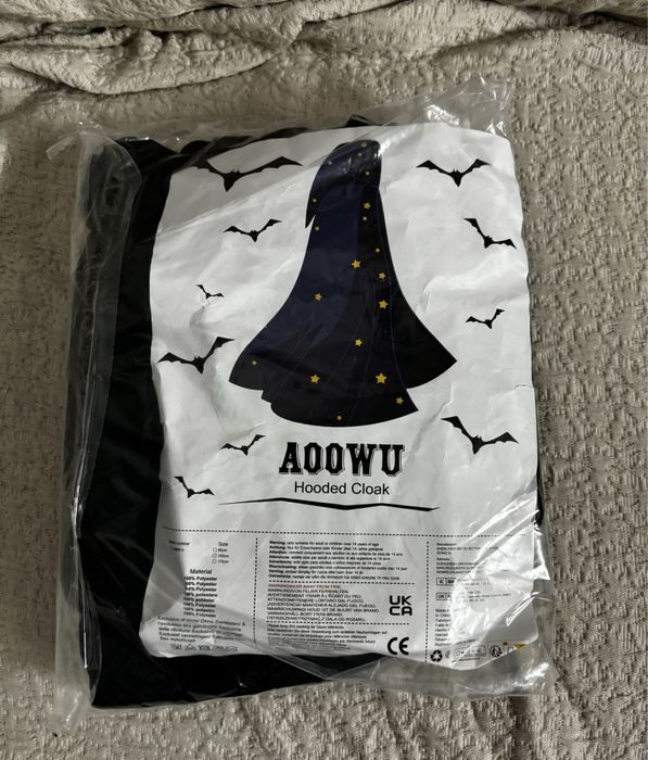 Disfarce Capa vampiro 150cm Aoowu