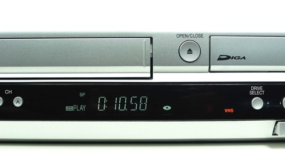 Kopiarka DVD na VHS Panasonic HDMI * przegrywarka kaset na płyty