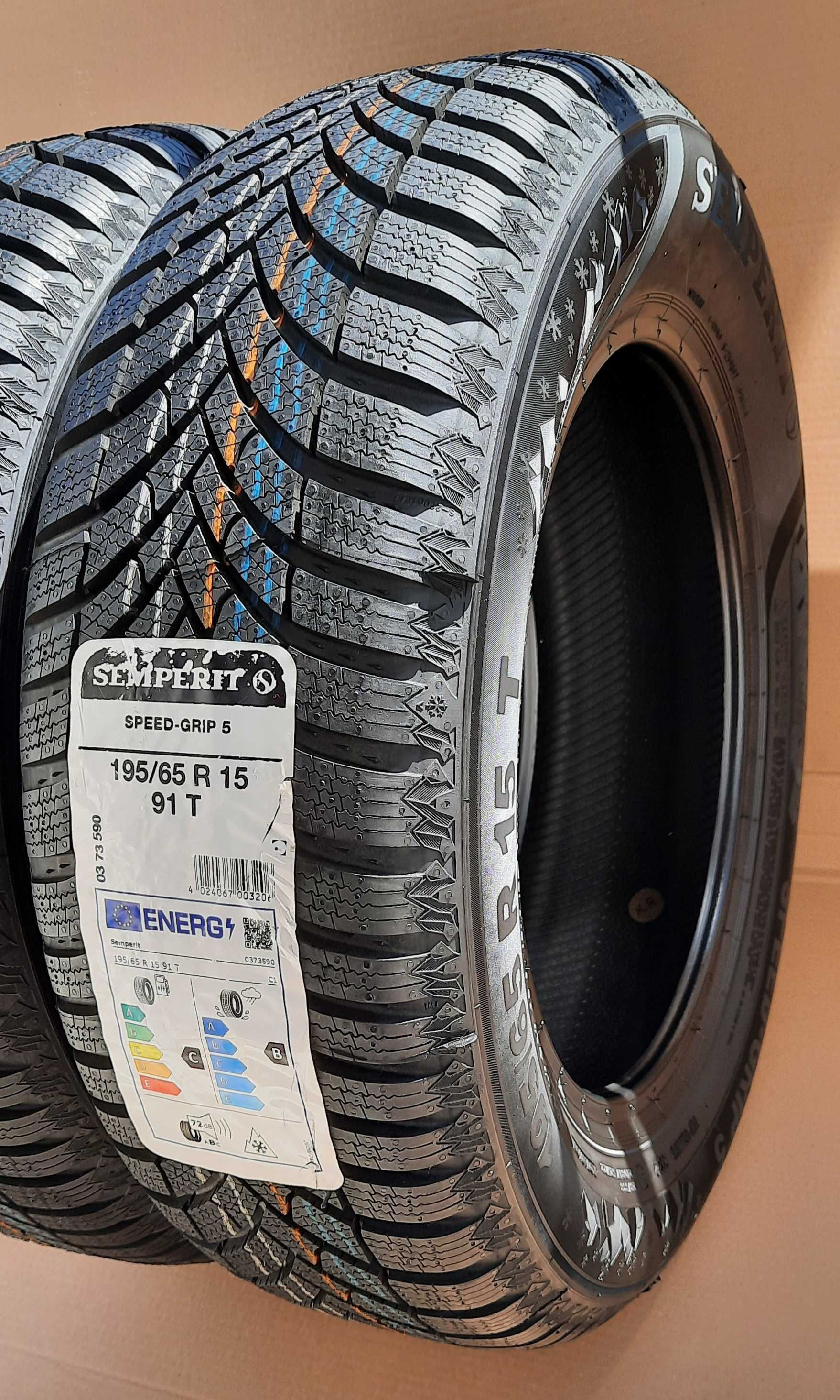 2x opona zimowa Semperit Speed-Grip 5 195/65R15 91 T 2022r. Nowa