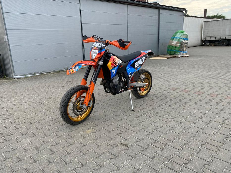 Ktm exc 450  2008 enduro supermoto