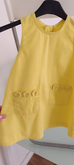 Vestido criança verde Lima marca Benetton