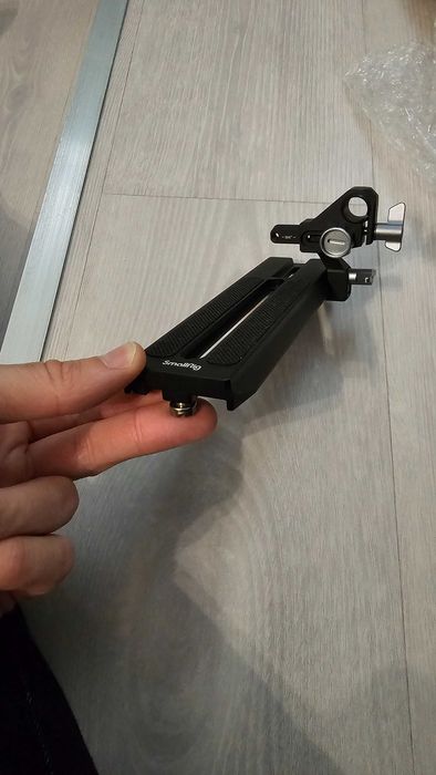 Placa Smallrig 3031 e Rod SmallRig 2851