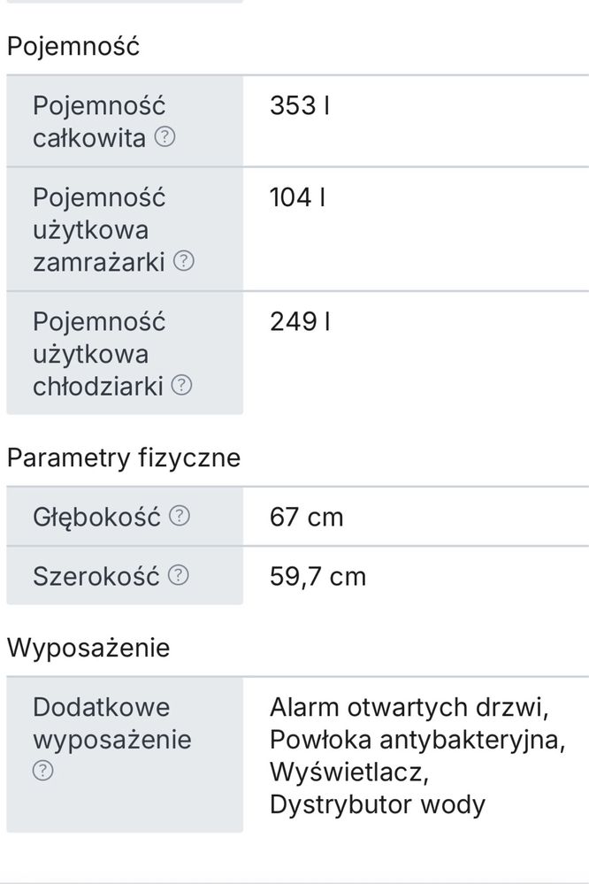 Lodówka Samsung RL56GWGIH z podajnikiem wody