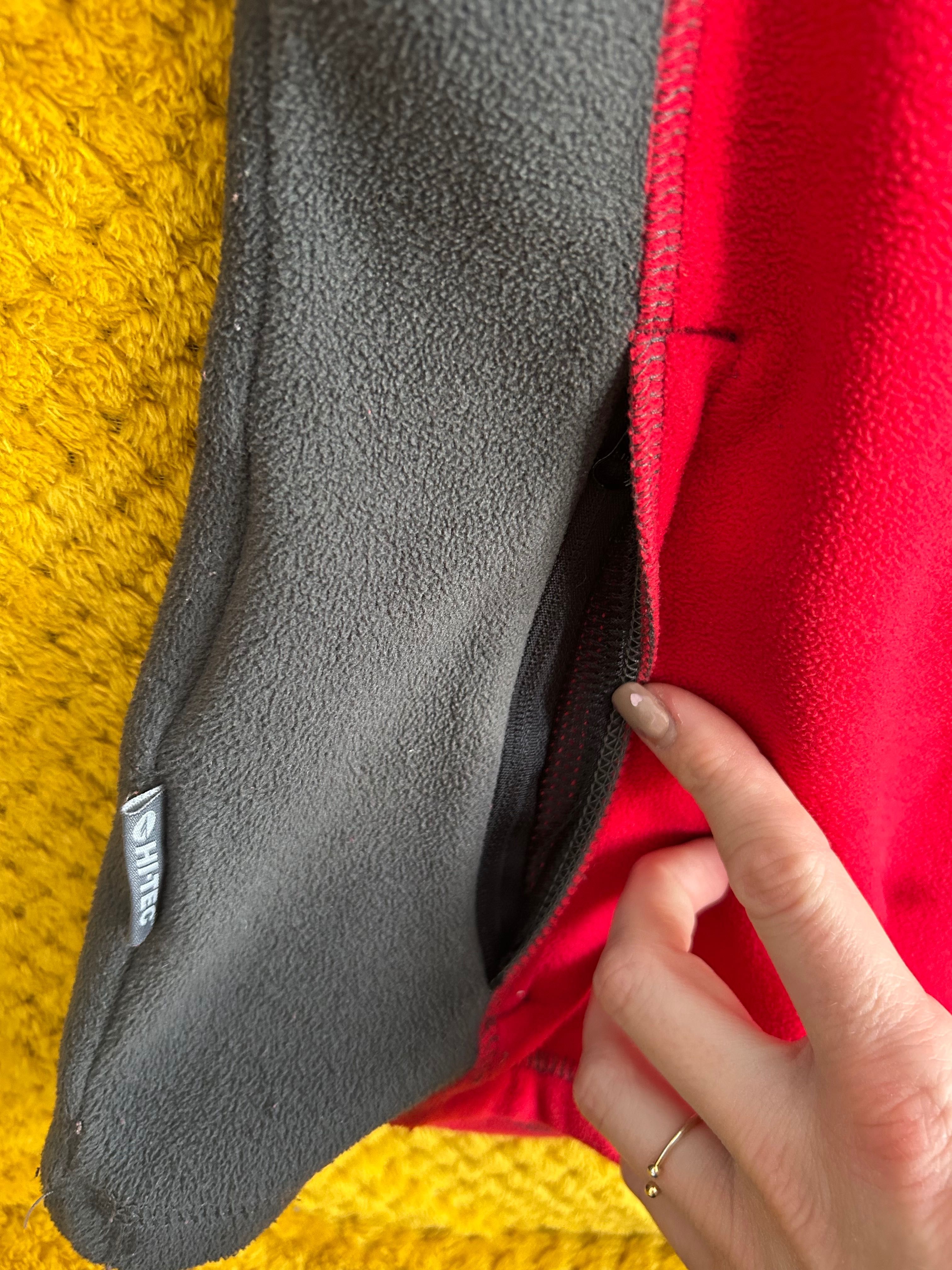 Bluza polarowa Hi-Tec rozmiar M z zapinanymi kieszonkami