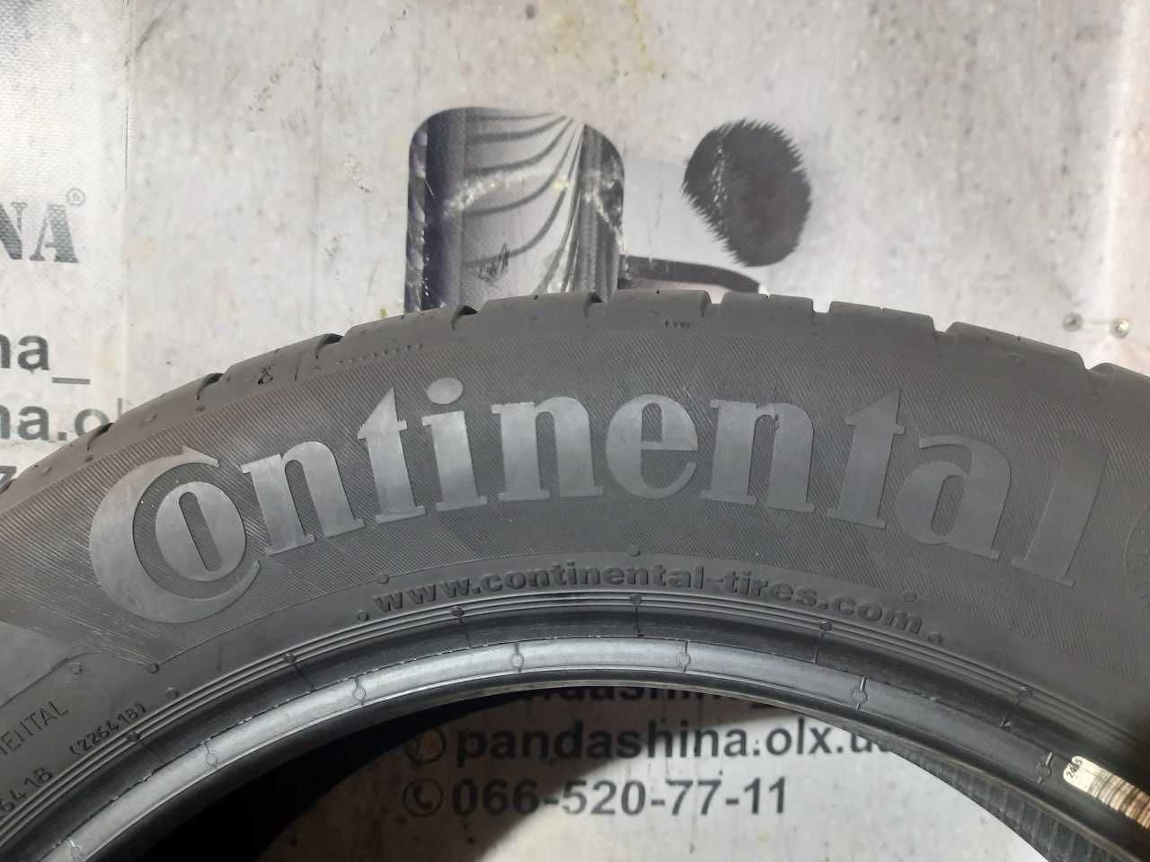 Шини 6,5-7мм 215/55 R17 CONTINENTAL ContiEcoContact 5 б/у літо склад