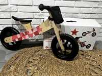 Drewniany rowerek biegowy 2w1 SunBaby