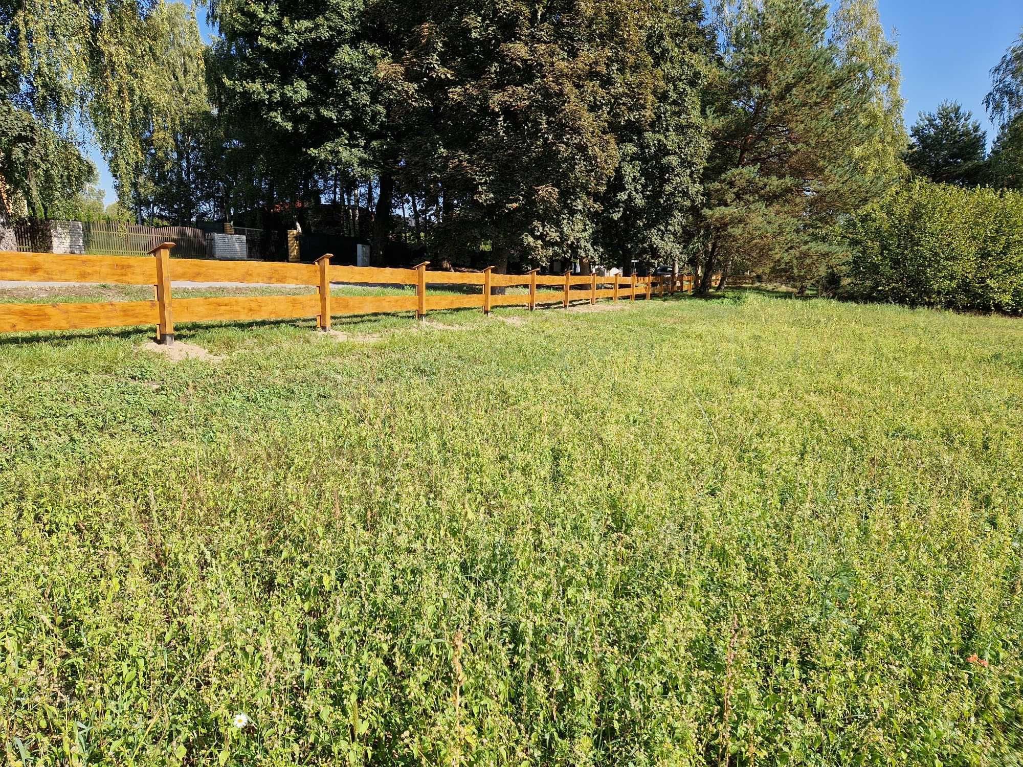 Montaż ogrodzeń typu ranczo farmerskie Łowicz
