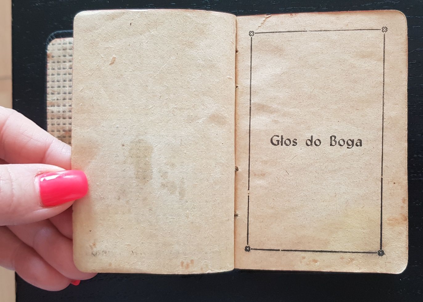 Modlitewnik głos do Boga 1927 drukarnia sroki tadeusza