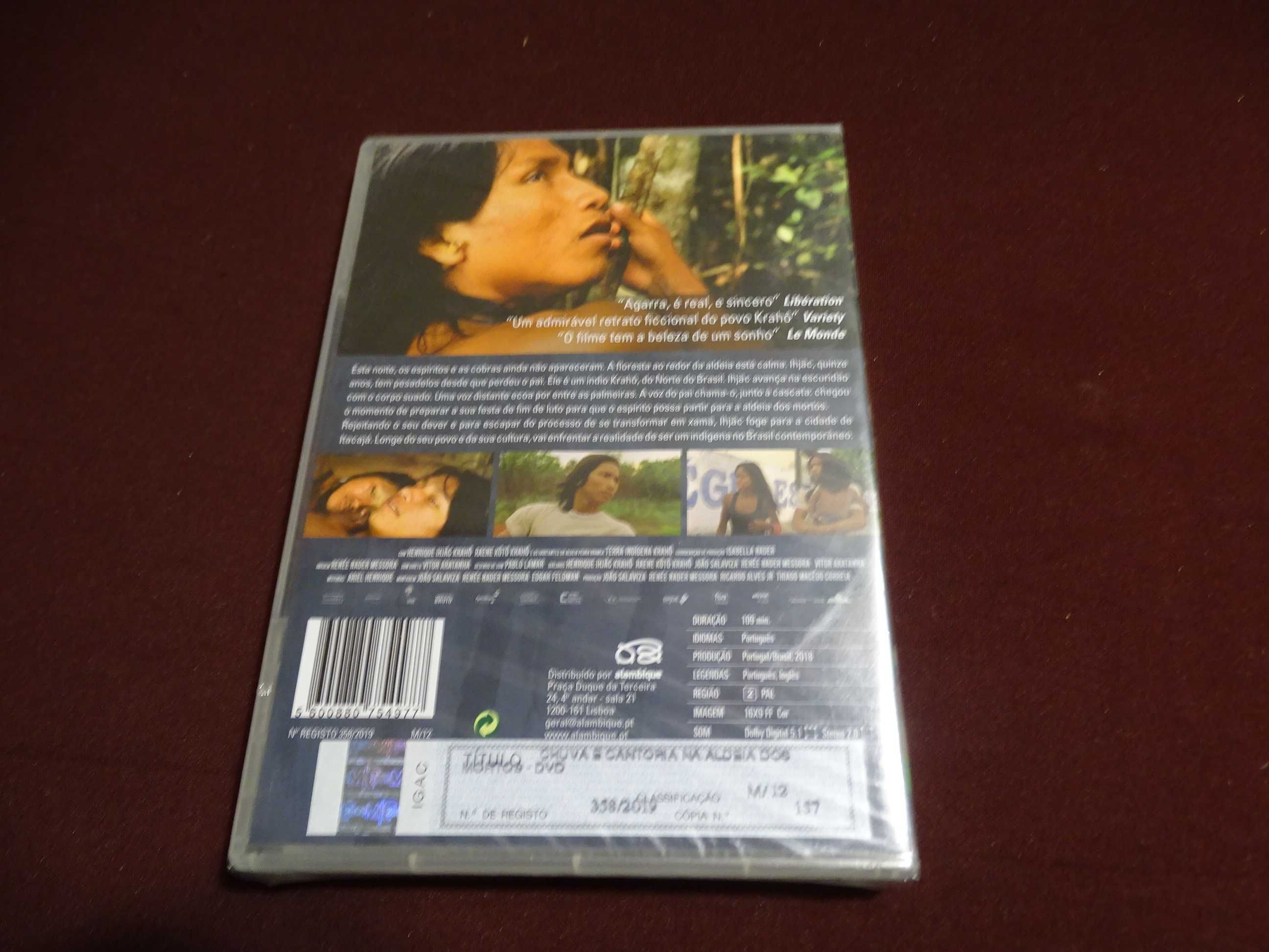 DVD-Chuva é cantoria na aldeia dos mortos-Selado