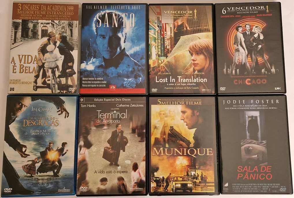 DVD's - Tom Cruise, Robert de Niro, séries, música... + 40 DVD's