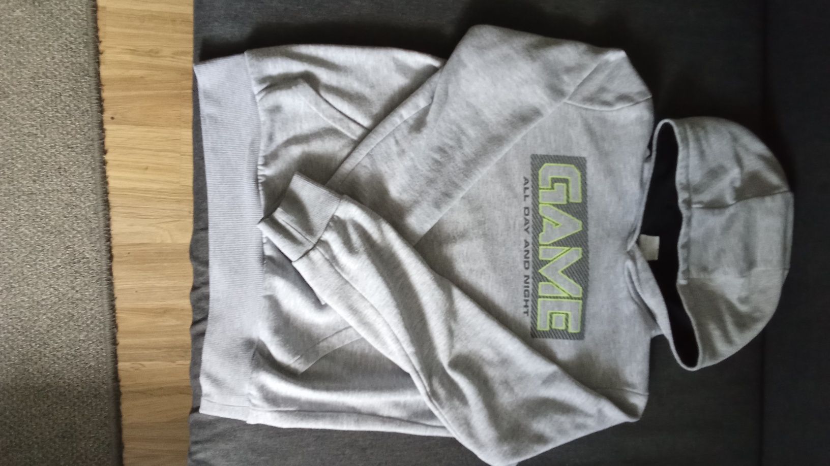 Szara bluza chłopięca "GAME"