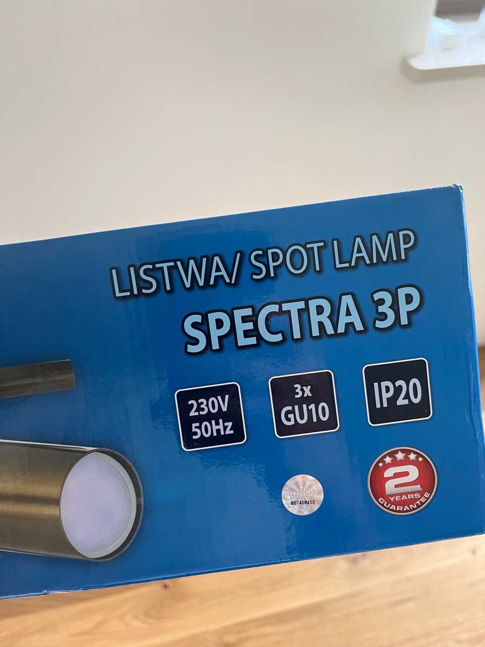 Listwa reflektorowa złota sufitowa ścienna Activejet SPECTRA 3P