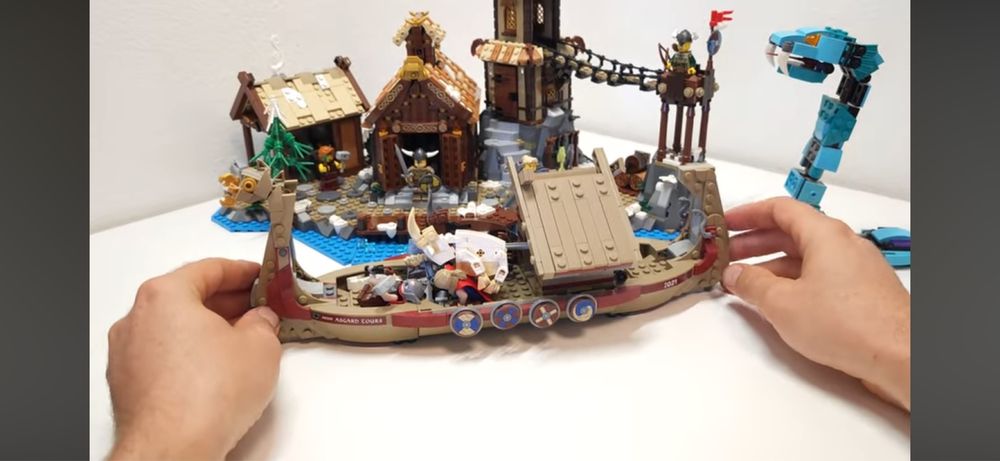LEGO 76208 Marvel The Goat Boat (SELADO)