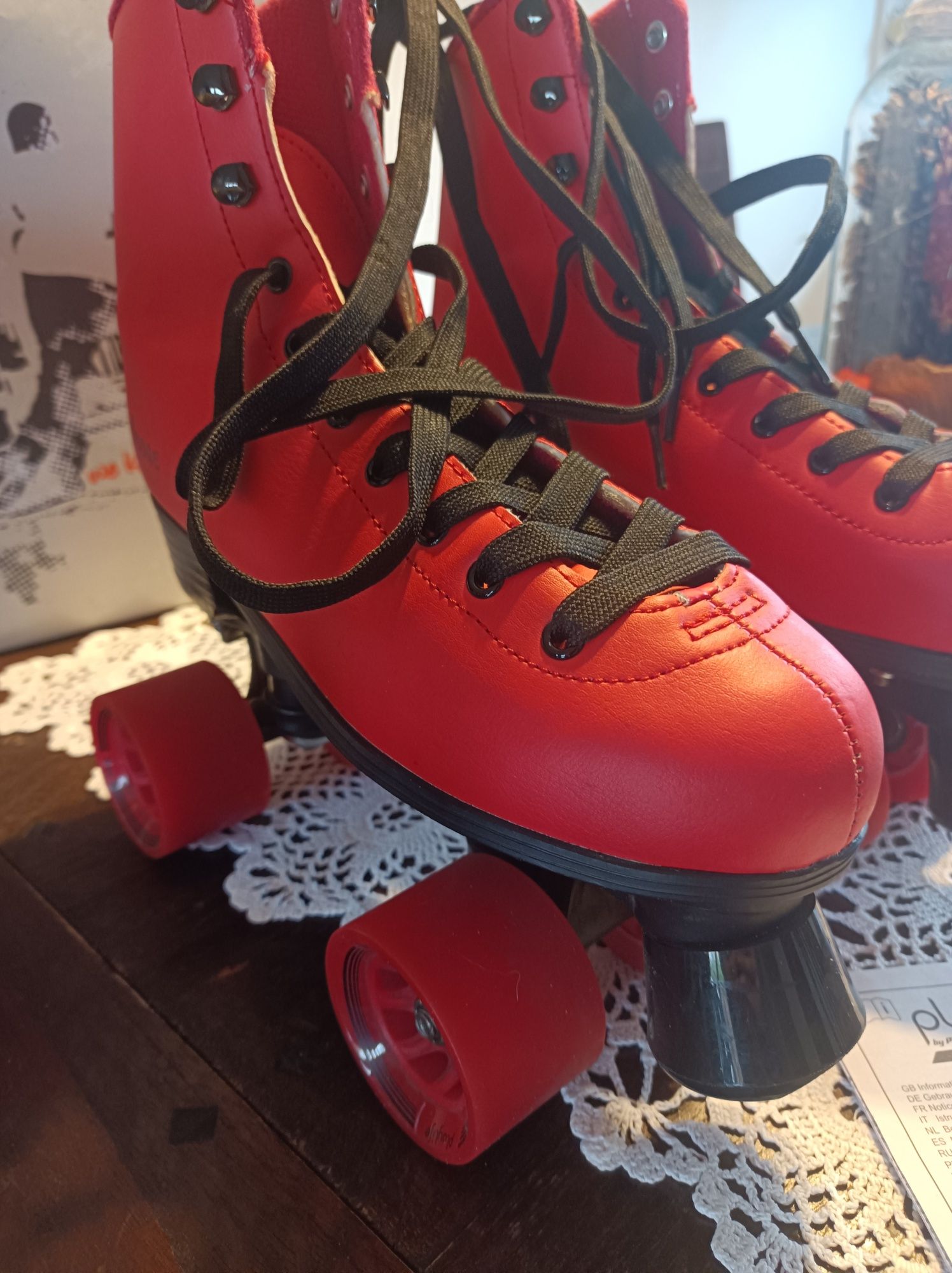Wrotki Melrose unikat roz 39