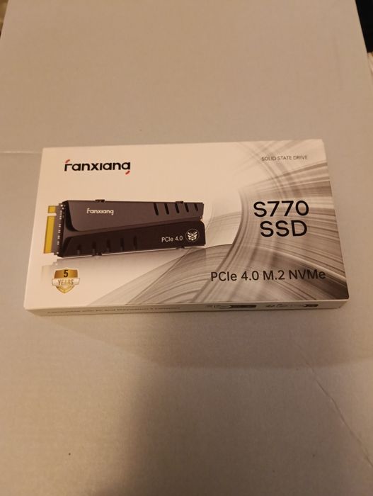 fanxiang S770 SSD PCIe 4.0 m.2 NVMe 2tb Nowy