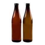10x butelka na piwo cydr 500 ml - 0,5 l - brązowa - vichy