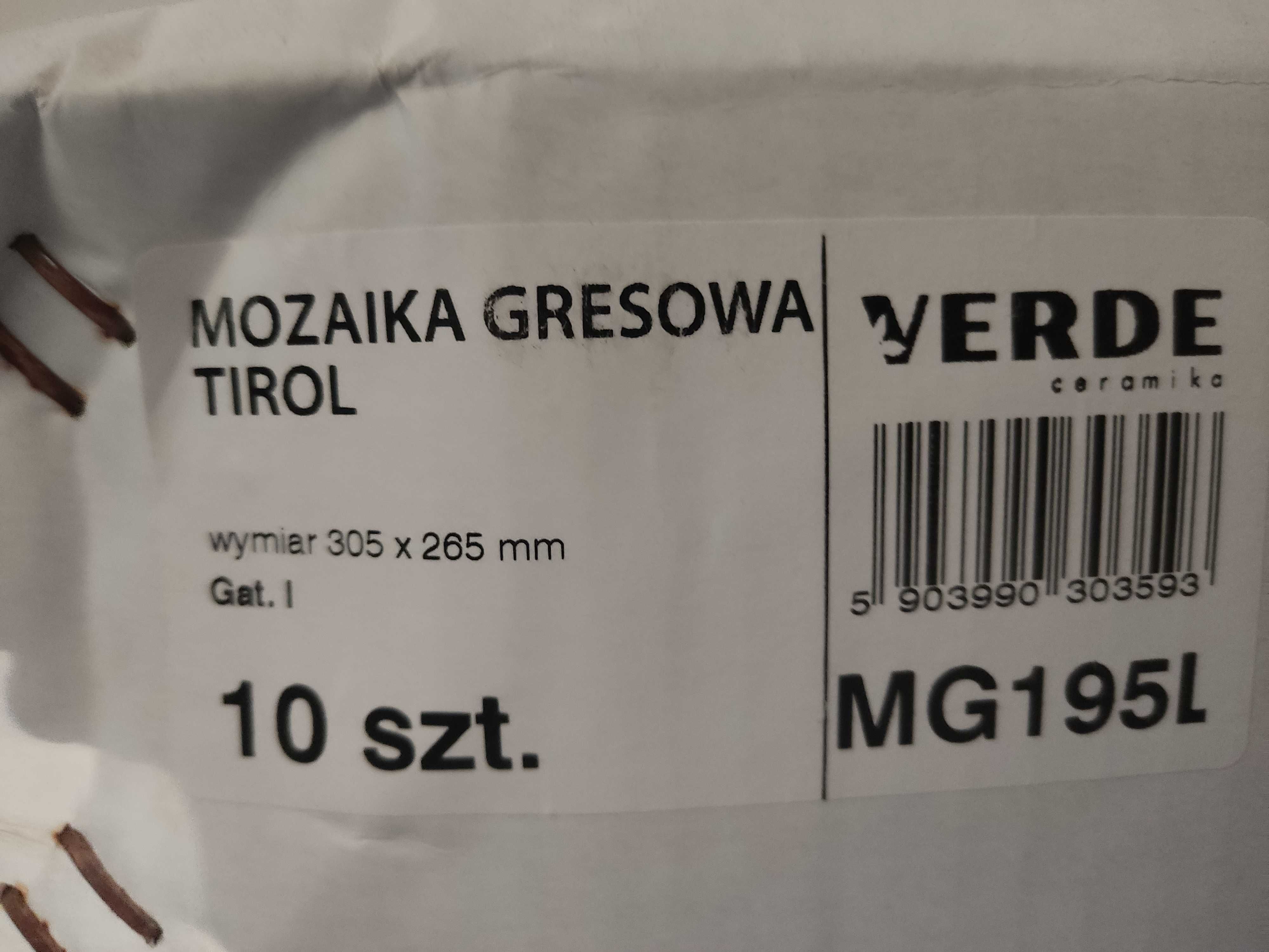 Mozaika gresowa Tirol